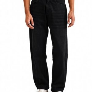 Minus One Baggy Fit Denim Jeans for Men |Casual Pants | Relaxed Streetwear Casual Style